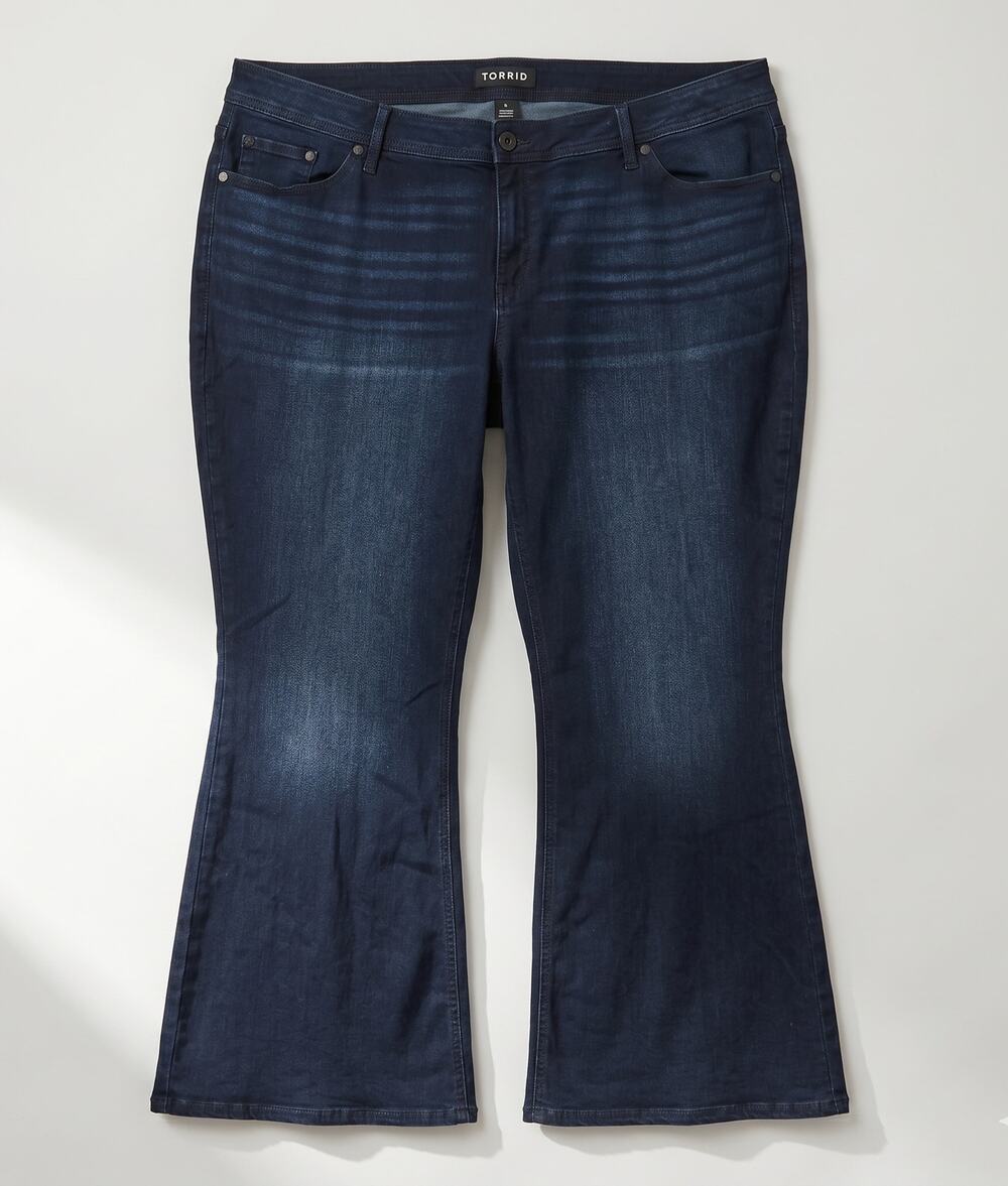 NWT Torrid Women 28S Western Y2K Baddie Super Stretch Luxe Slim Boot Denim Jeans